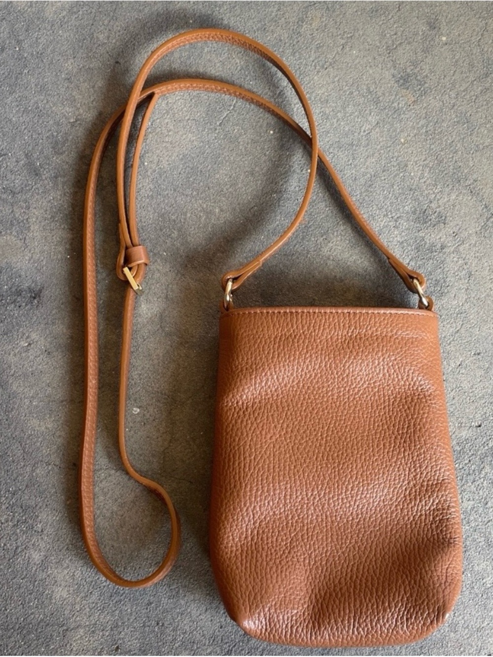 Quince Pebbled Leather Crossbody - Picture 3 of 3